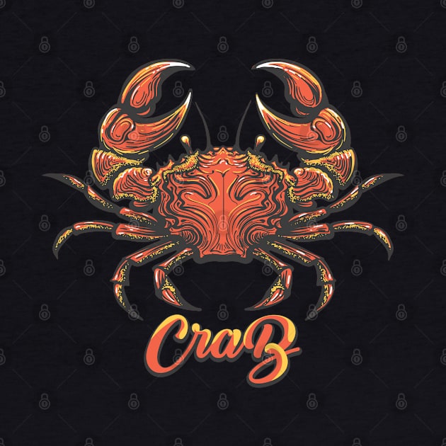 Hand Drawn Crab Illustration by devaleta